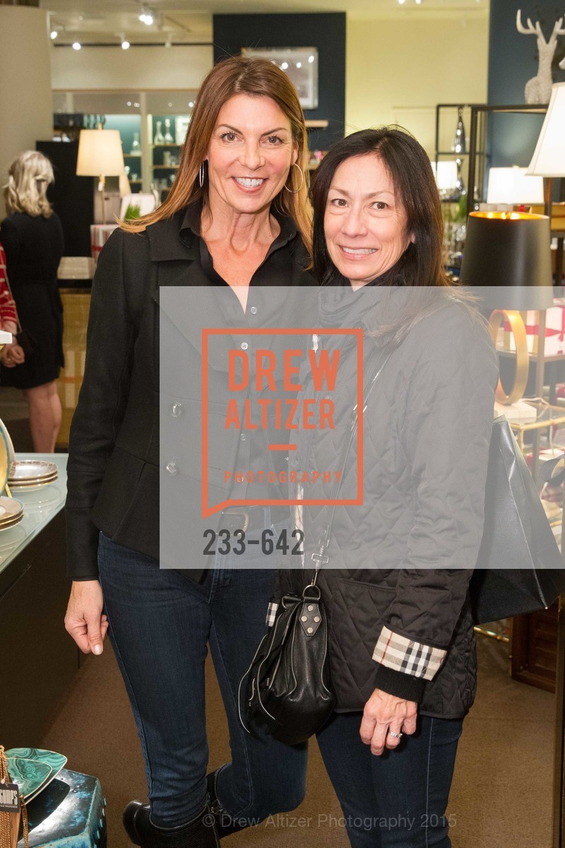 Terry Williams, Anne Sullivan, Private Holiday Shopping Night presented by Gump's and Domino magazine, Gump's. 135 Post Street, December 10th, 2015,Drew Altizer, Drew Altizer Photography, full-service agency, private events, San Francisco photographer, photographer california