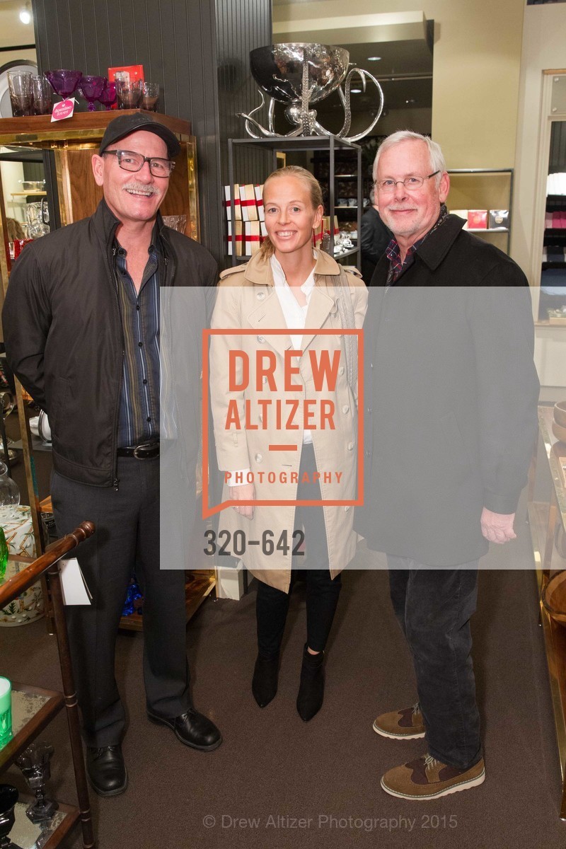 Raf Bethel, Ertha Bethel, Paul Hallinam, Private Holiday Shopping Night presented by Gump's and Domino magazine, Gump's. 135 Post Street, December 10th, 2015,Drew Altizer, Drew Altizer Photography, full-service agency, private events, San Francisco photographer, photographer california
