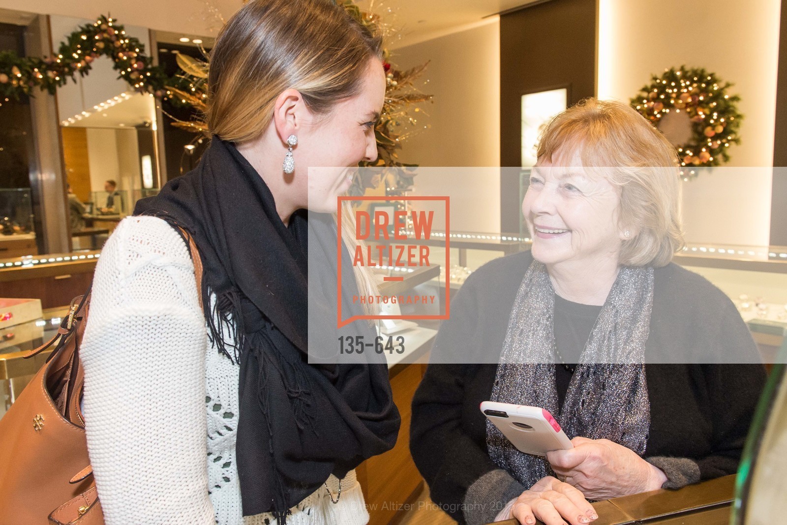 Emily Brennan, Cindy Forrest, Shreve & Co & Holiday Event, Shreve & Co. 329 Stanford Shopping Center, December 10th, 2015,Drew Altizer, Drew Altizer Photography, full-service agency, private events, San Francisco photographer, photographer california