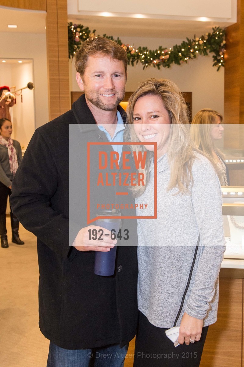 Eric Edwards, Susan Edwards, Shreve & Co & Holiday Event, Shreve & Co. 329 Stanford Shopping Center, December 10th, 2015, Photo #192-643 Eric Edwards, Susan Edwards, Photo #192-643