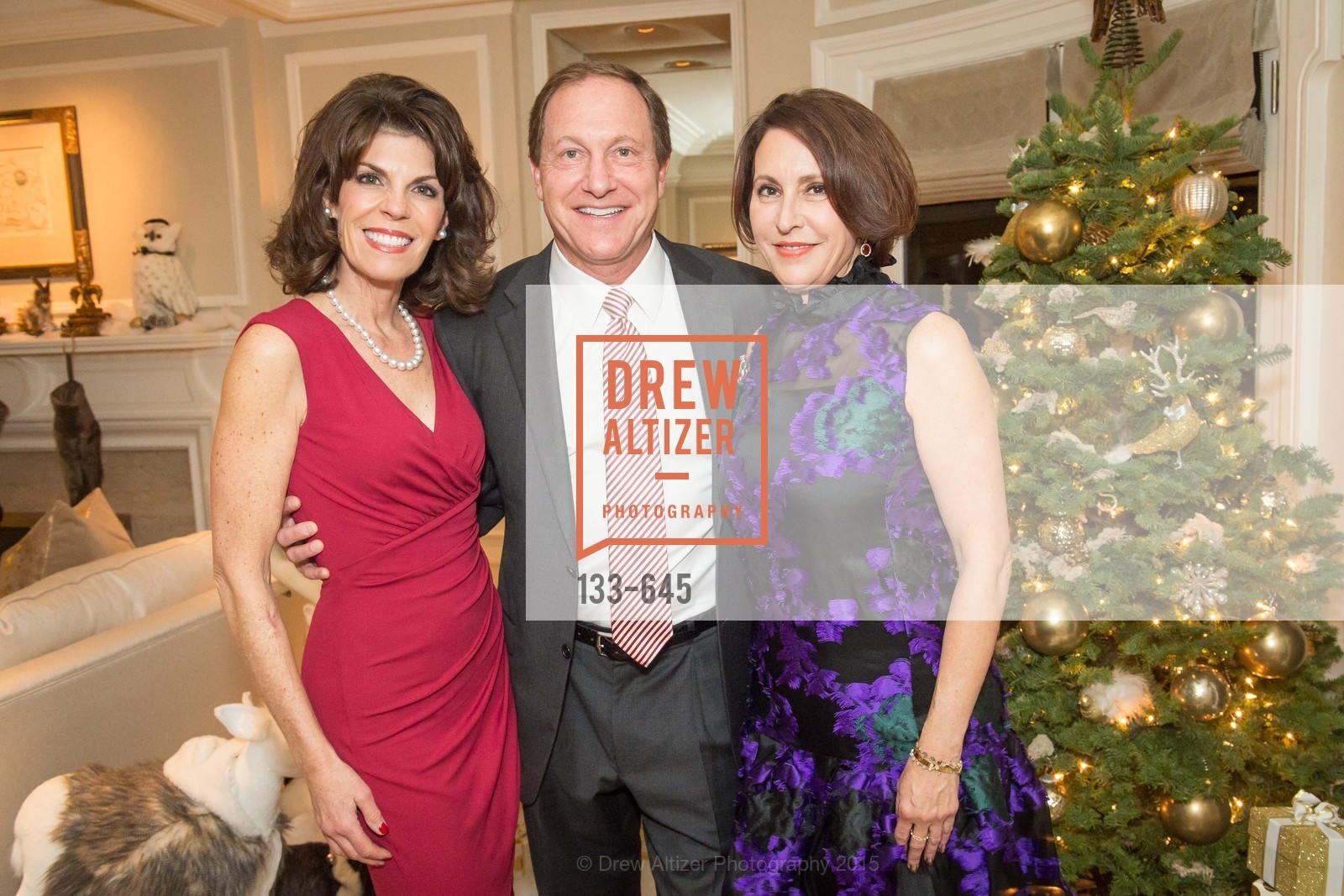 Julie Douglas, Mark Douglas, Susan Atherton, Atherton Holiday Party, Private Residence, December 12th, 2015,Drew Altizer, Drew Altizer Photography, full-service agency, private events, San Francisco photographer, photographer california