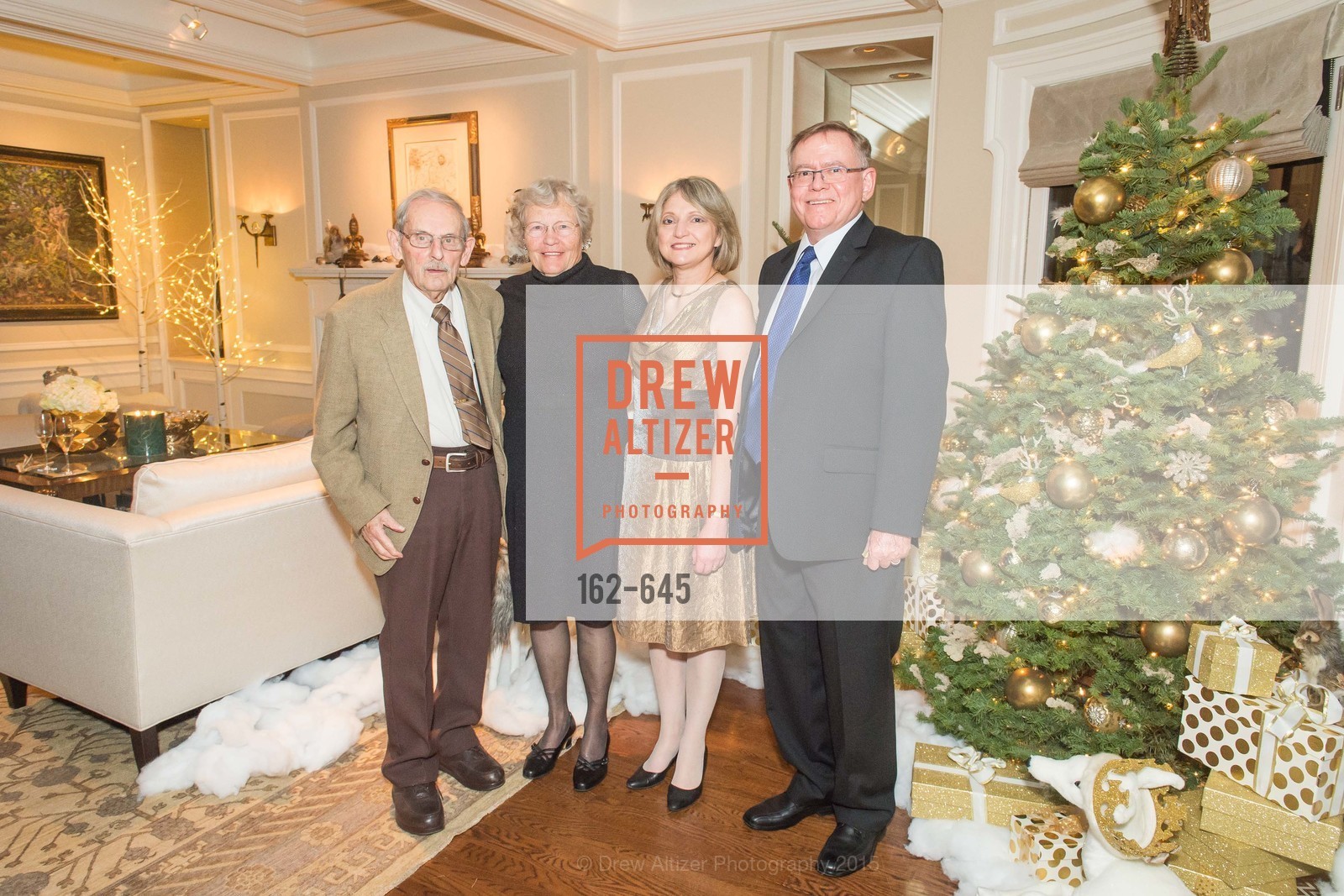 Clarion Clements, Jean Shuh, Wendy Botha, Louie Botha, Atherton Holiday Party, Private Residence, December 12th, 2015,Drew Altizer, Drew Altizer Photography, full-service agency, private events, San Francisco photographer, photographer california