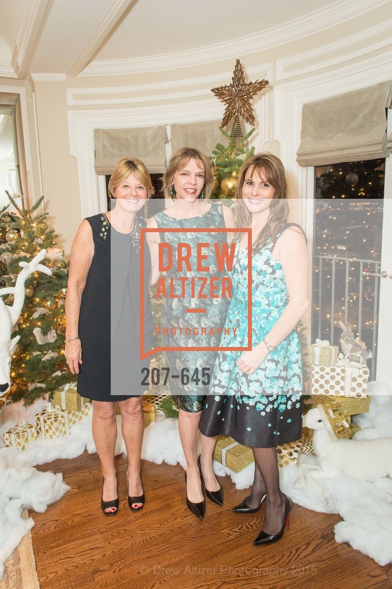 Debbie Rivard, Beth Schnitzer, Teresa Rodriguez, Atherton Holiday Party, Private Residence, December 12th, 2015,Drew Altizer, Drew Altizer Photography, full-service event agency, private events, San Francisco photographer, photographer California