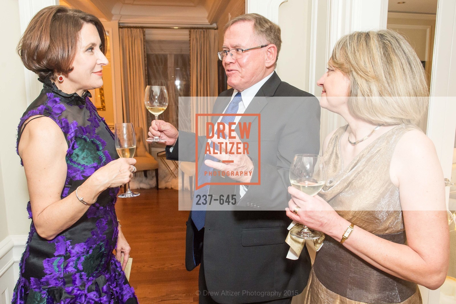 Susan Atherton, Louie Botha, Wendy Botha, Atherton Holiday Party, Private Residence, December 12th, 2015, Photo #237-645 Susan Atherton, Louie Botha, Wendy Botha, Photo #237-645
