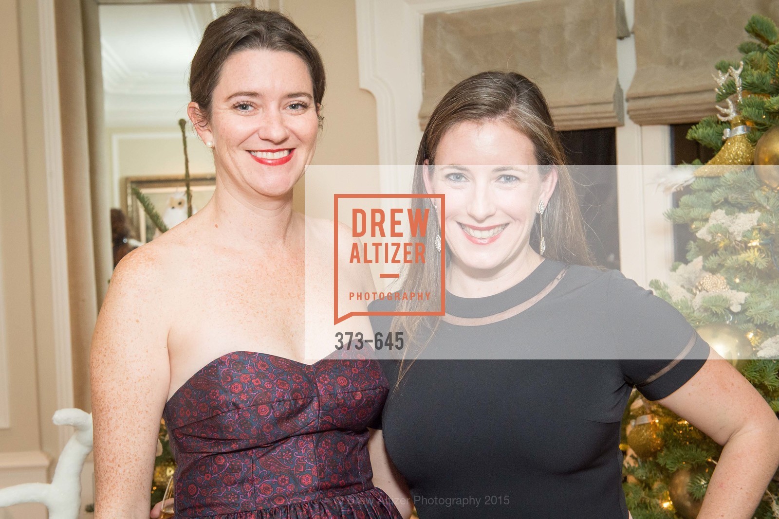 Kirsten Strobel, Kaitlin Mulderig, Atherton Holiday Party, Private Residence, December 12th, 2015