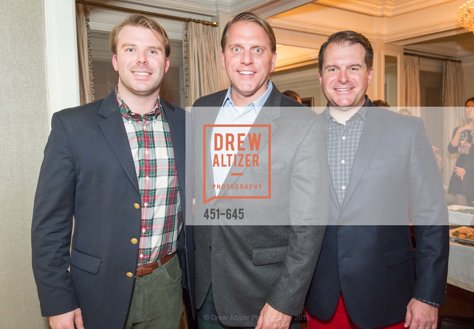 Jack Leeney, Scott Miller, Doug Piper, Atherton Holiday Party, Private Residence, December 12th, 2015, Photo #451-645 Jack Leeney, Scott Miller, Doug Piper, Photo #451-645