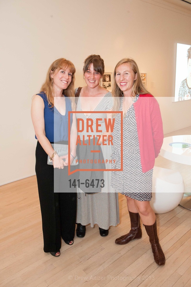 Julia Goodman, Eleanor Hanson Wise, Chelsea Wills, SAN JOSE MUSEUM OF ART's Fall Opening Reception, US, November 8th, 2013, Photo #141-6473 Julia Goodman, Eleanor Hanson Wise, Chelsea Wills, Photo #141-6473