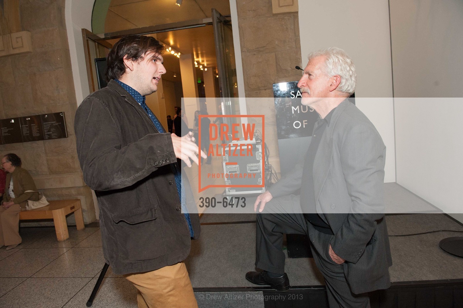 Brooks Turner, Avi Stachenfeld, SAN JOSE MUSEUM OF ART's Fall Opening Reception, US, November 8th, 2013, Photo #390-6473 Brooks Turner, Avi Stachenfeld, Photo #390-6473