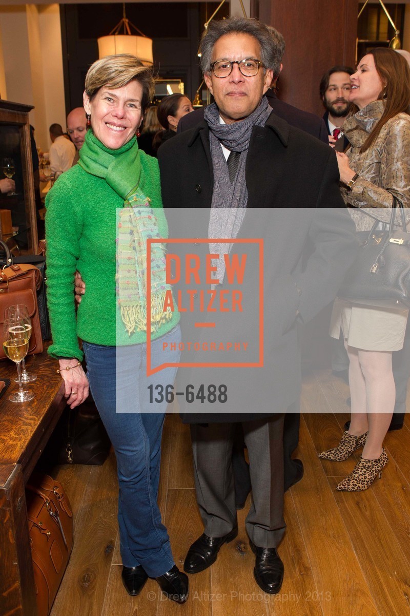 Susan Darwin, Hem Kumar, GHURKA Unveils San Francisco Flagship with SF Zoological Society, US, December 10th, 2013, Photo #136-6488 Susan Darwin, Hem Kumar, Photo #136-6488