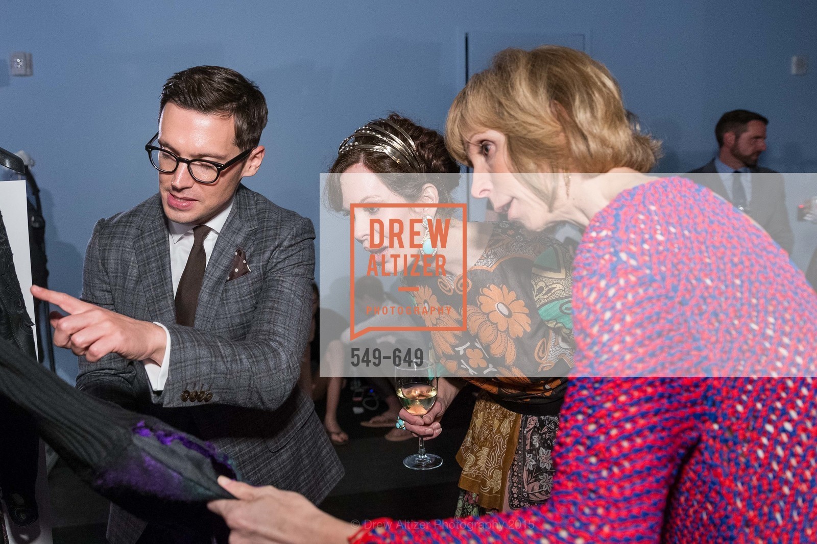 Erdem Moralioglu, Stephanie Marver, Nancy Kukacka, Fashion Forward: An Evening with Erdem presented by SF Opera Guild and Saks Fifth Avenue, Pier 27. Pier 27, The Embarcadero, March 25th, 2015,Drew Altizer, Drew Altizer Photography, full-service agency, private events, San Francisco photographer, photographer california