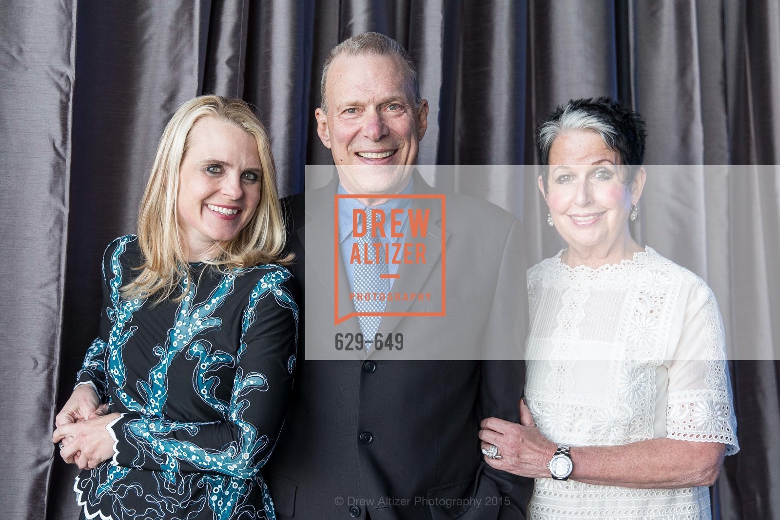 Jane Mudge, David Gockley, Karen Kubin, Fashion Forward: An Evening with Erdem presented by SF Opera Guild and Saks Fifth Avenue, Pier 27. Pier 27, The Embarcadero, March 25th, 2015,Drew Altizer, Drew Altizer Photography, full-service agency, private events, San Francisco photographer, photographer california