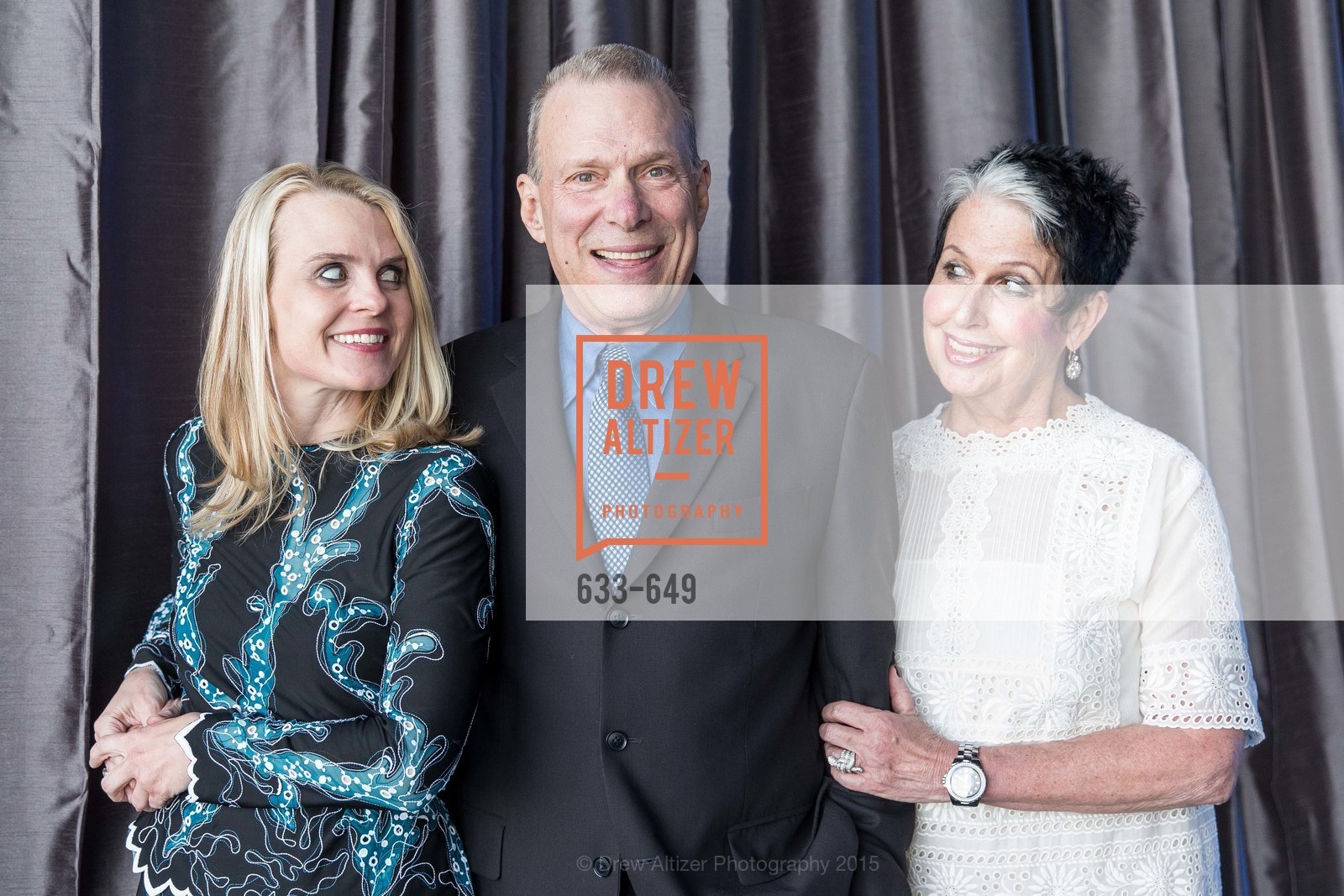 Jane Mudge, David Gockley, Karen Kubin, Fashion Forward: An Evening with Erdem presented by SF Opera Guild and Saks Fifth Avenue, Pier 27. Pier 27, The Embarcadero, March 25th, 2015,Drew Altizer, Drew Altizer Photography, full-service agency, private events, San Francisco photographer, photographer california
