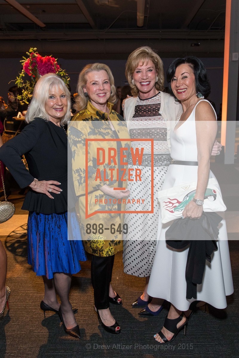 Arlene Inch, Jeanne Lawrence, Mary Poland, Nafiseh Lindberg, Fashion Forward: An Evening with Erdem presented by SF Opera Guild and Saks Fifth Avenue, Pier 27. Pier 27, The Embarcadero, March 25th, 2015,Drew Altizer, Drew Altizer Photography, full-service agency, private events, San Francisco photographer, photographer california