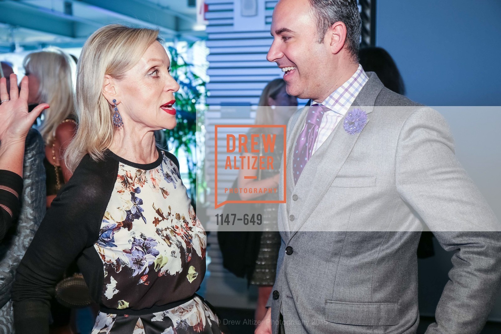 Barbara Brown, Robert Arnold-Kraft, Fashion Forward: An Evening with Erdem presented by SF Opera Guild and Saks Fifth Avenue, Pier 27. Pier 27, The Embarcadero, March 25th, 2015,Drew Altizer, Drew Altizer Photography, full-service agency, private events, San Francisco photographer, photographer california