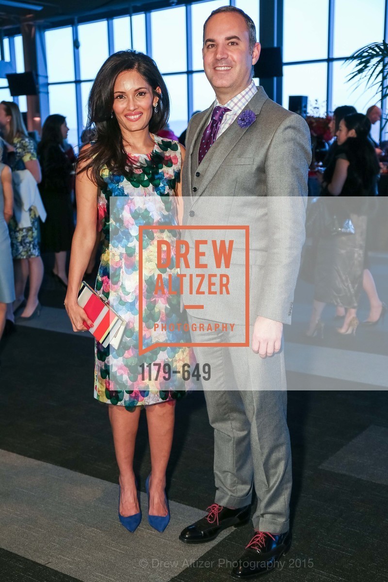 Komal Shah, Robert Arnold-Kraft, Fashion Forward: An Evening with Erdem presented by SF Opera Guild and Saks Fifth Avenue, Pier 27. Pier 27, The Embarcadero, March 25th, 2015,Drew Altizer, Drew Altizer Photography, full-service agency, private events, San Francisco photographer, photographer california