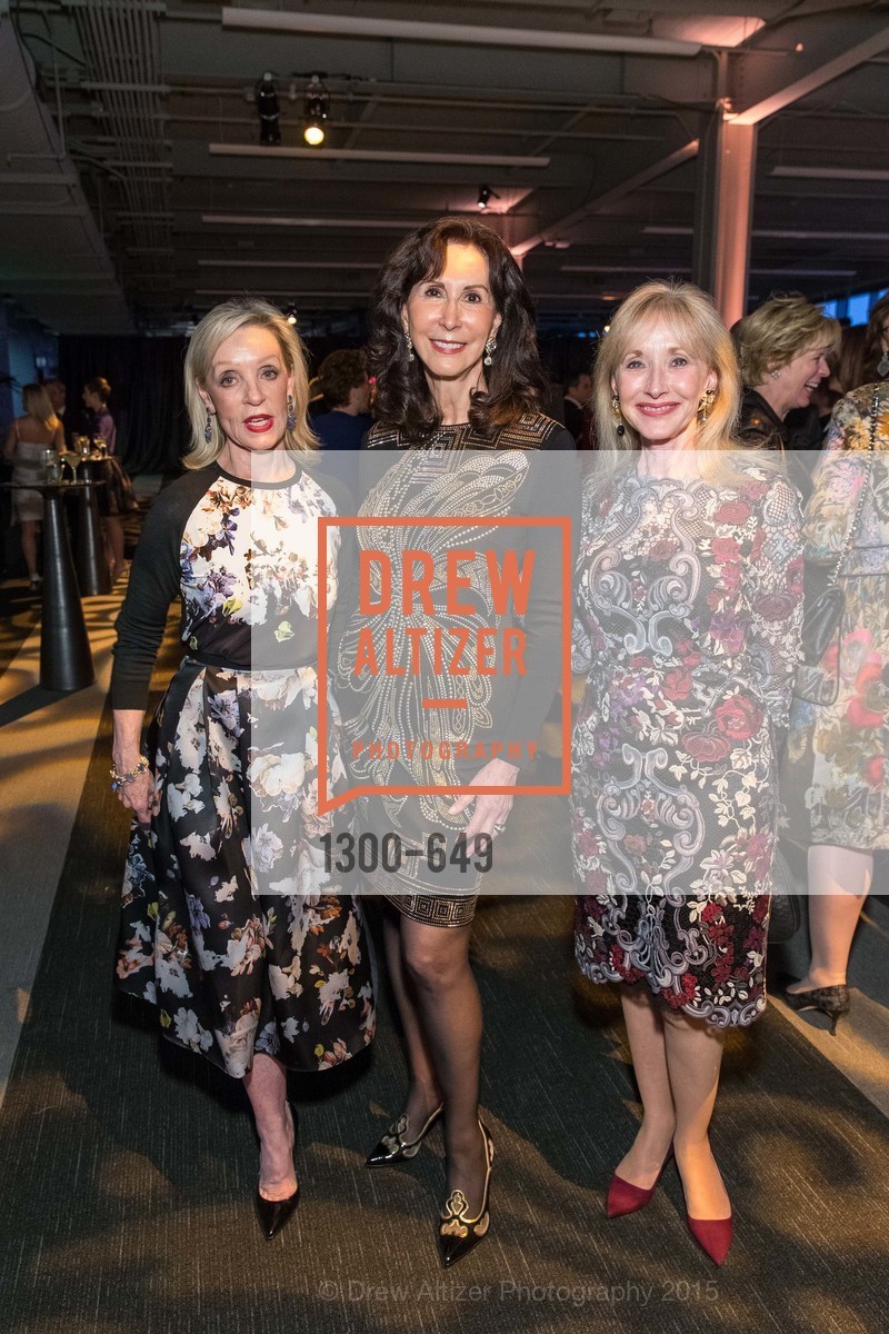 Barbara Brown, Carolyn Chandler, Merrill Kasper, Fashion Forward: An Evening with Erdem presented by SF Opera Guild and Saks Fifth Avenue, Pier 27. Pier 27, The Embarcadero, March 25th, 2015,Drew Altizer, Drew Altizer Photography, full-service agency, private events, San Francisco photographer, photographer california