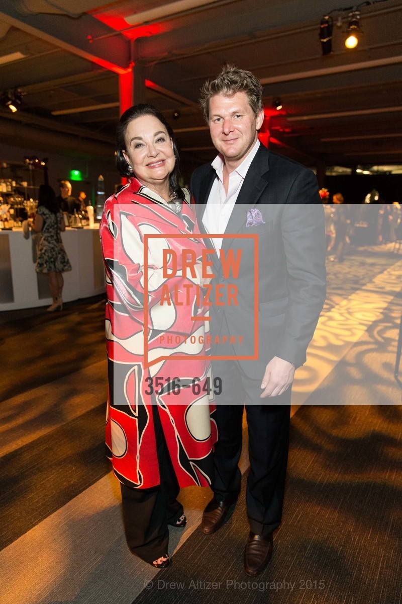 Elizabeth Merrill, Brent Kaspar, Fashion Forward: An Evening with Erdem presented by SF Opera Guild and Saks Fifth Avenue, Pier 27. Pier 27, The Embarcadero, March 25th, 2015, Photo #3516-649 Elizabeth Merrill, Brent Kaspar, Photo #3516-649