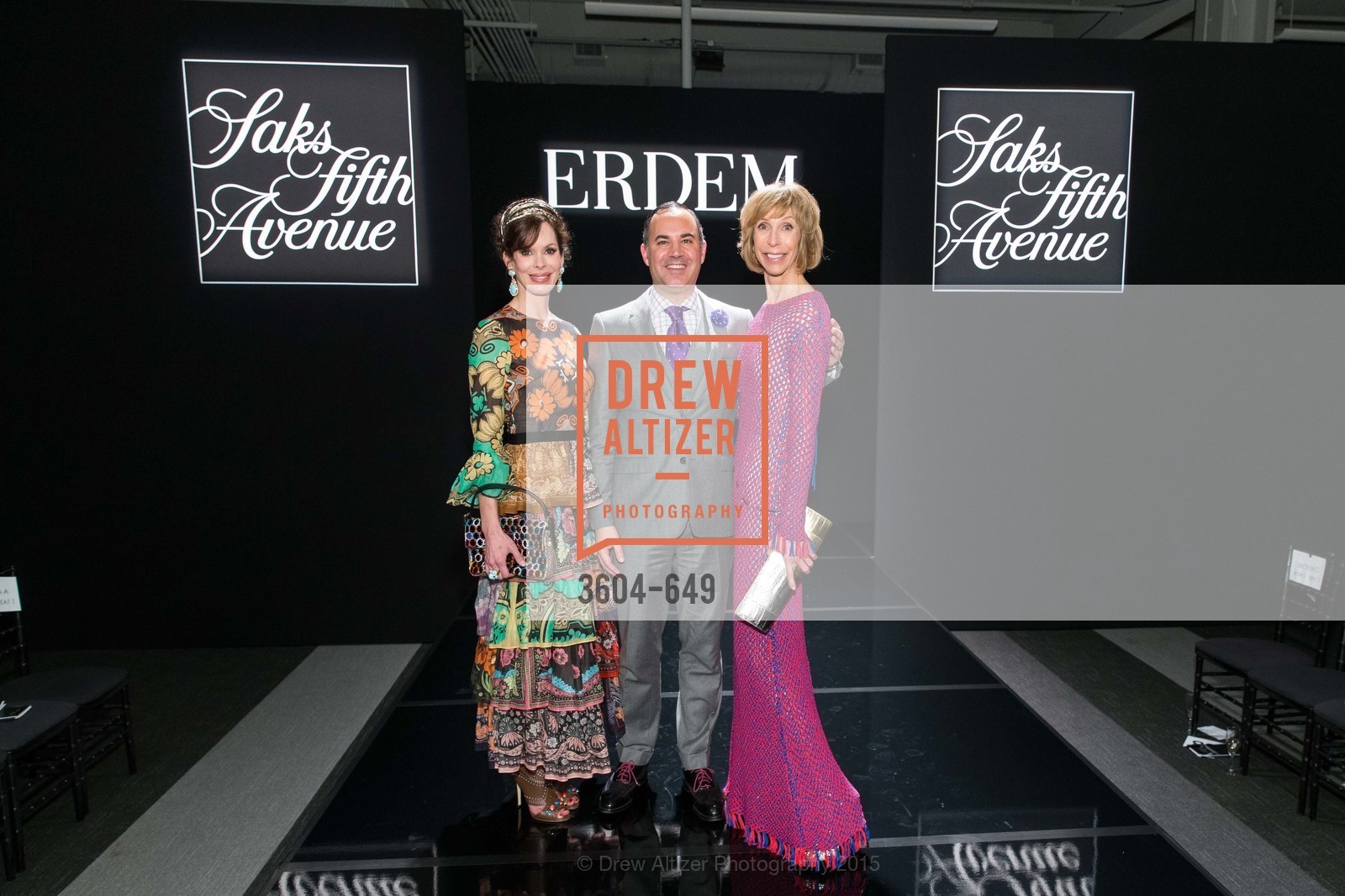 Stephanie Marver, Robert Arnold-Kraft, Nancy Kukacka, Fashion Forward: An Evening with Erdem presented by SF Opera Guild and Saks Fifth Avenue, Pier 27. Pier 27, The Embarcadero, March 25th, 2015,Drew Altizer, Drew Altizer Photography, full-service agency, private events, San Francisco photographer, photographer california
