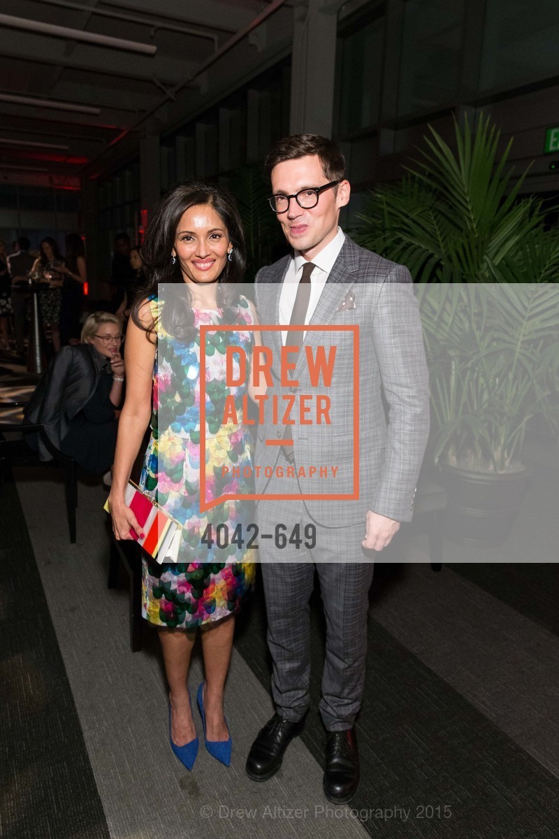 Komal Shah, Erdem Moralioglu, Fashion Forward: An Evening with Erdem presented by SF Opera Guild and Saks Fifth Avenue, Pier 27. Pier 27, The Embarcadero, March 25th, 2015,Drew Altizer, Drew Altizer Photography, full-service agency, private events, San Francisco photographer, photographer california