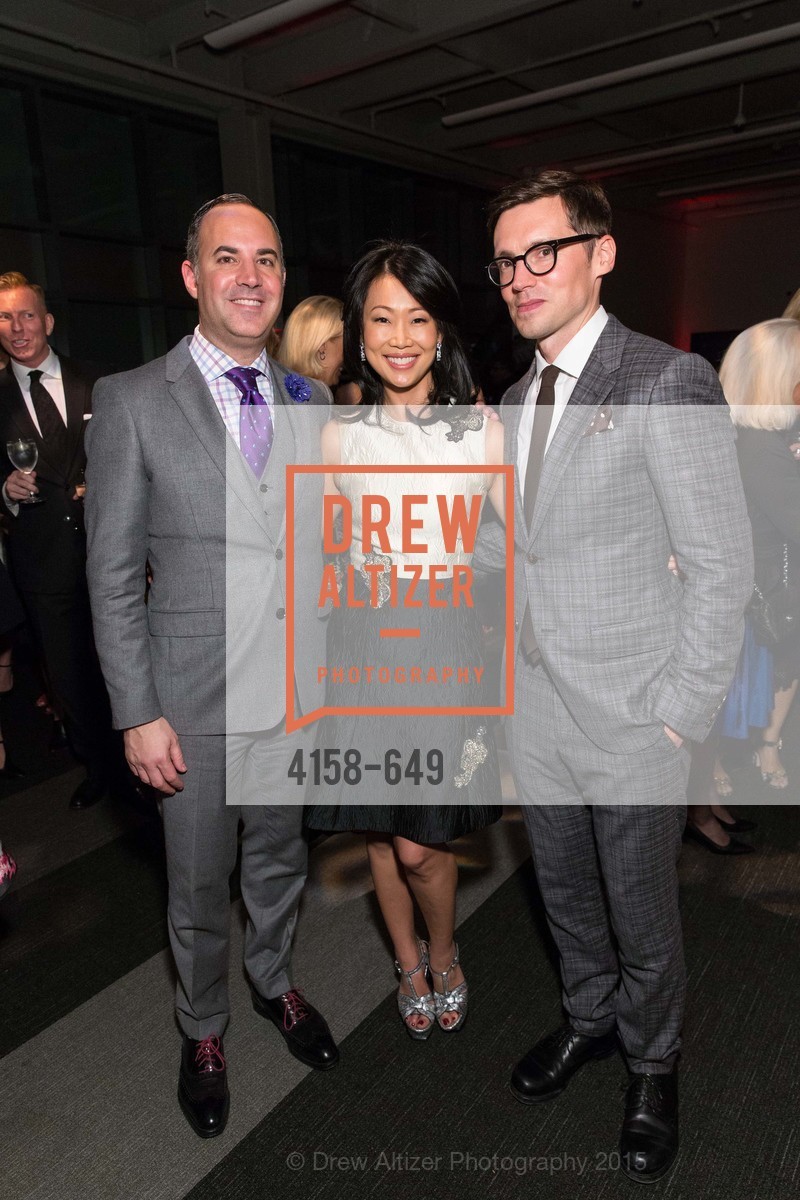 Robert Arnold-Kraft, Huifen Chan, Erdem Moralioglu, Fashion Forward: An Evening with Erdem presented by SF Opera Guild and Saks Fifth Avenue, Pier 27. Pier 27, The Embarcadero, March 25th, 2015,Drew Altizer, Drew Altizer Photography, full-service agency, private events, San Francisco photographer, photographer california