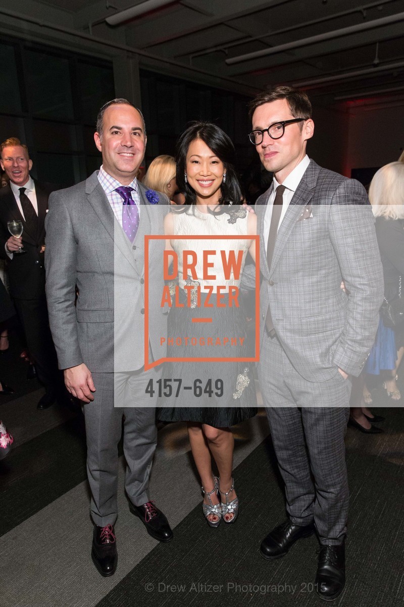 Robert Arnold-Kraft, Huifen Chan, Erdem Moralioglu, Fashion Forward: An Evening with Erdem presented by SF Opera Guild and Saks Fifth Avenue, Pier 27. Pier 27, The Embarcadero, March 25th, 2015,Drew Altizer, Drew Altizer Photography, full-service agency, private events, San Francisco photographer, photographer california