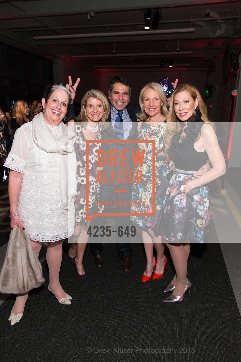 Karen Kubin, Amy Sanford, Gary Garabedian, Ann Girard, Teresa Medearis, Fashion Forward: An Evening with Erdem presented by SF Opera Guild and Saks Fifth Avenue, Pier 27. Pier 27, The Embarcadero, March 25th, 2015,Drew Altizer, Drew Altizer Photography, full-service agency, private events, San Francisco photographer, photographer california