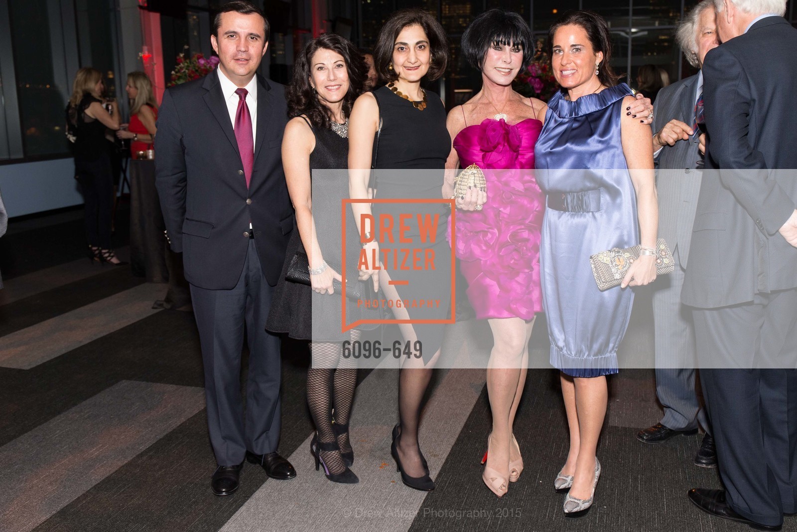Jorge Jaramillo, Adrienne Mally, Fati Farmanfarmaian, Marilyn Cabak, Natalia Urrutia, Fashion Forward: An Evening with Erdem presented by SF Opera Guild and Saks Fifth Avenue, Pier 27. Pier 27, The Embarcadero, March 25th, 2015,Drew Altizer, Drew Altizer Photography, full-service agency, private events, San Francisco photographer, photographer california