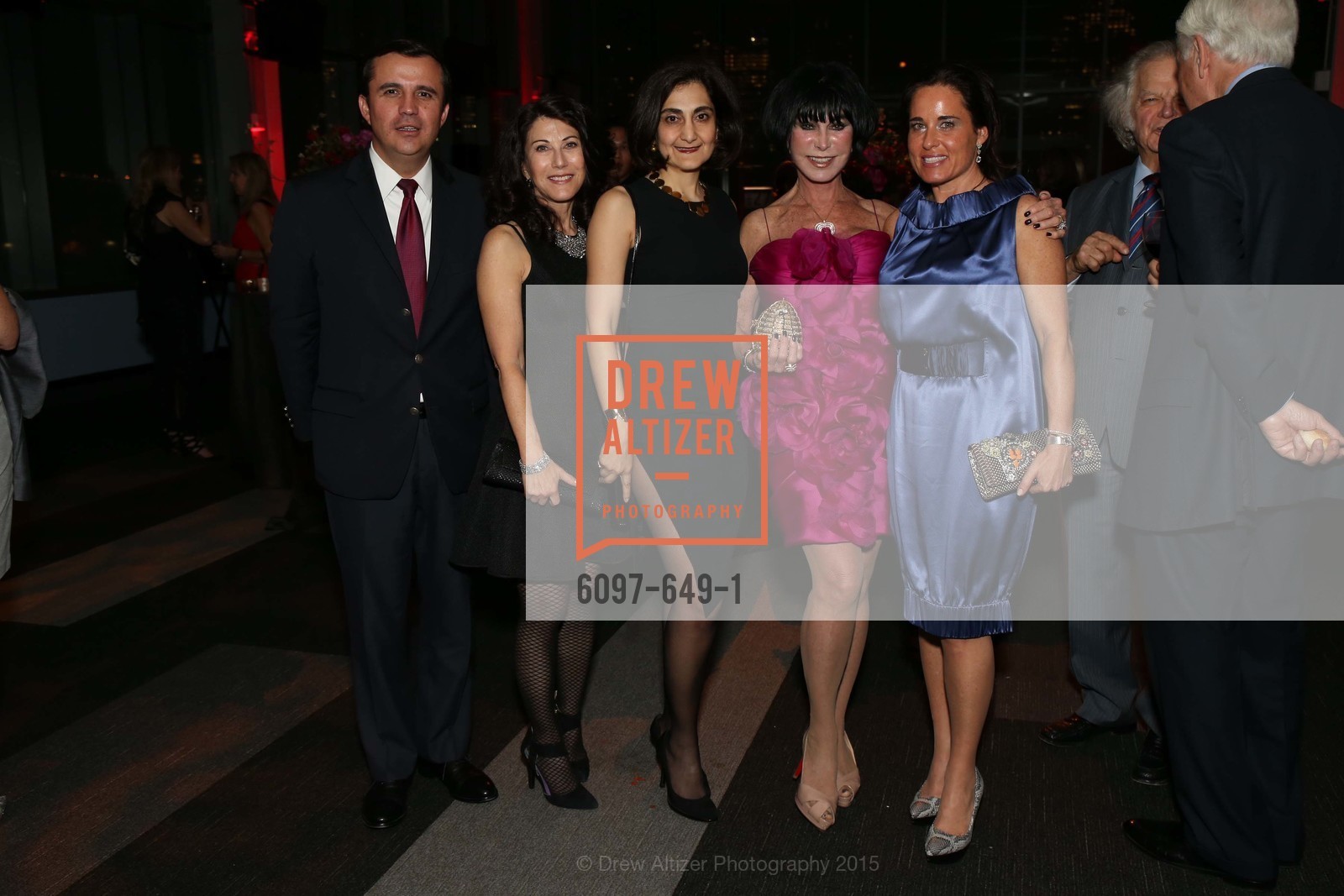 Jorge Jaramillo, Adrienne Mally, Fati Farmanfarmaian, Marilyn Cabak, Natalia Urrutia, Fashion Forward: An Evening with Erdem presented by SF Opera Guild and Saks Fifth Avenue, Pier 27. Pier 27, The Embarcadero, March 25th, 2015,Drew Altizer, Drew Altizer Photography, full-service agency, private events, San Francisco photographer, photographer california