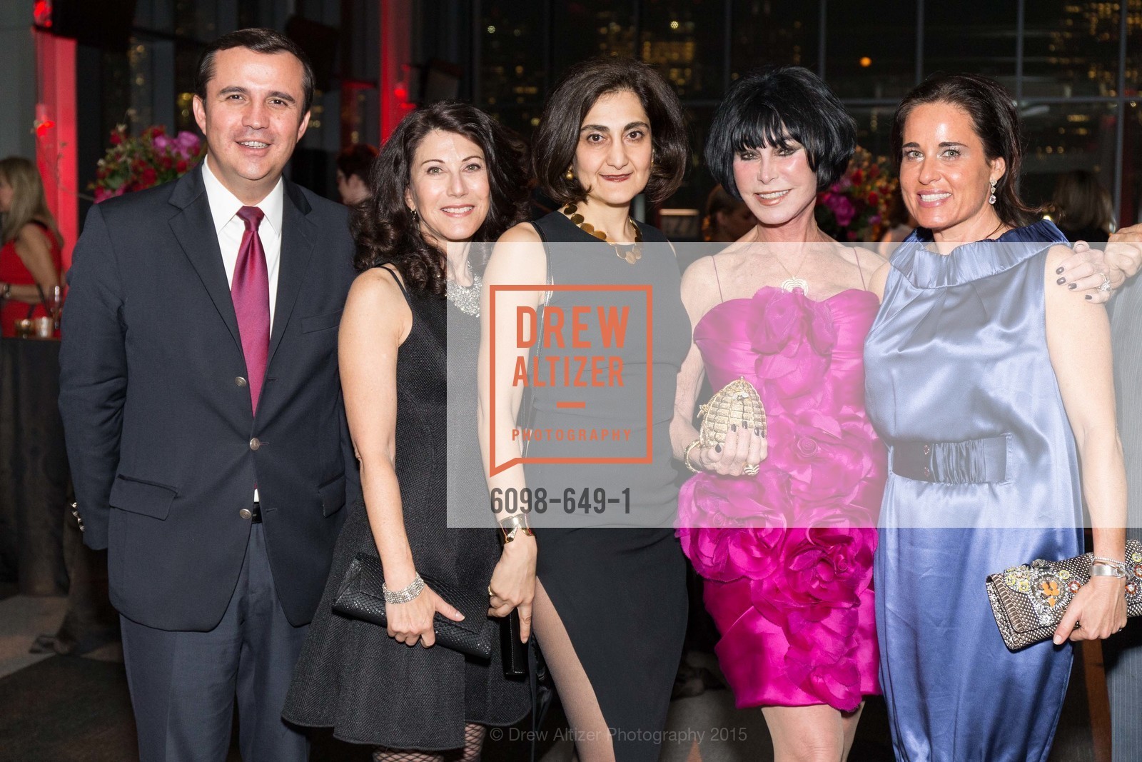 Jorge Jaramillo, Adrienne Mally, Fati Farmanfarmaian, Marilyn Cabak, Natalia Urrutia, Fashion Forward: An Evening with Erdem presented by SF Opera Guild and Saks Fifth Avenue, Pier 27. Pier 27, The Embarcadero, March 25th, 2015,Drew Altizer, Drew Altizer Photography, full-service agency, private events, San Francisco photographer, photographer california