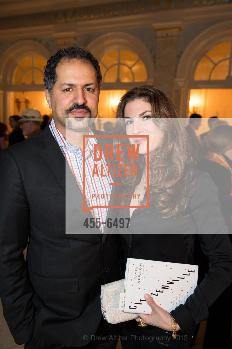Nabiel Musleh, Jenny Boyle, THE HONORABLE GAVIN NEWSOM'S Citizenville Book Signing Cocktail Reception, US, February 7th, 2013, Photo #455-6497 Nabiel Musleh, Jenny Boyle, Photo #455-6497