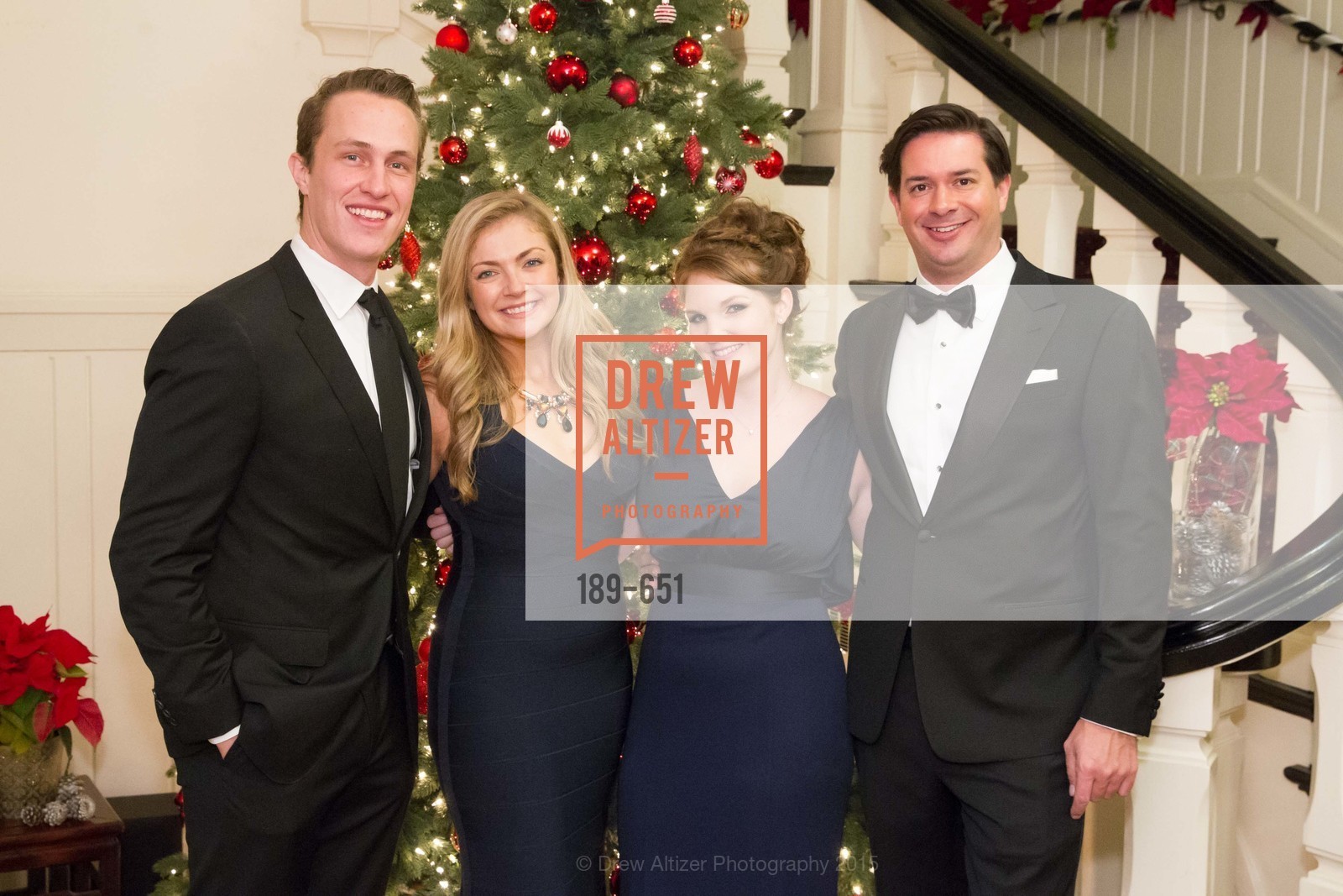Danny Heck, Liberty Kickerpill, Jamie Taylor, Daniel Cassell, Spinsters of San Francisco Holiday Ball, Century Club. 1355 Franklin Street, December 12th, 2015, Photo #189-651 Danny Heck, Liberty Kickerpill, Jamie Taylor, Daniel Cassell, Photo #189-651