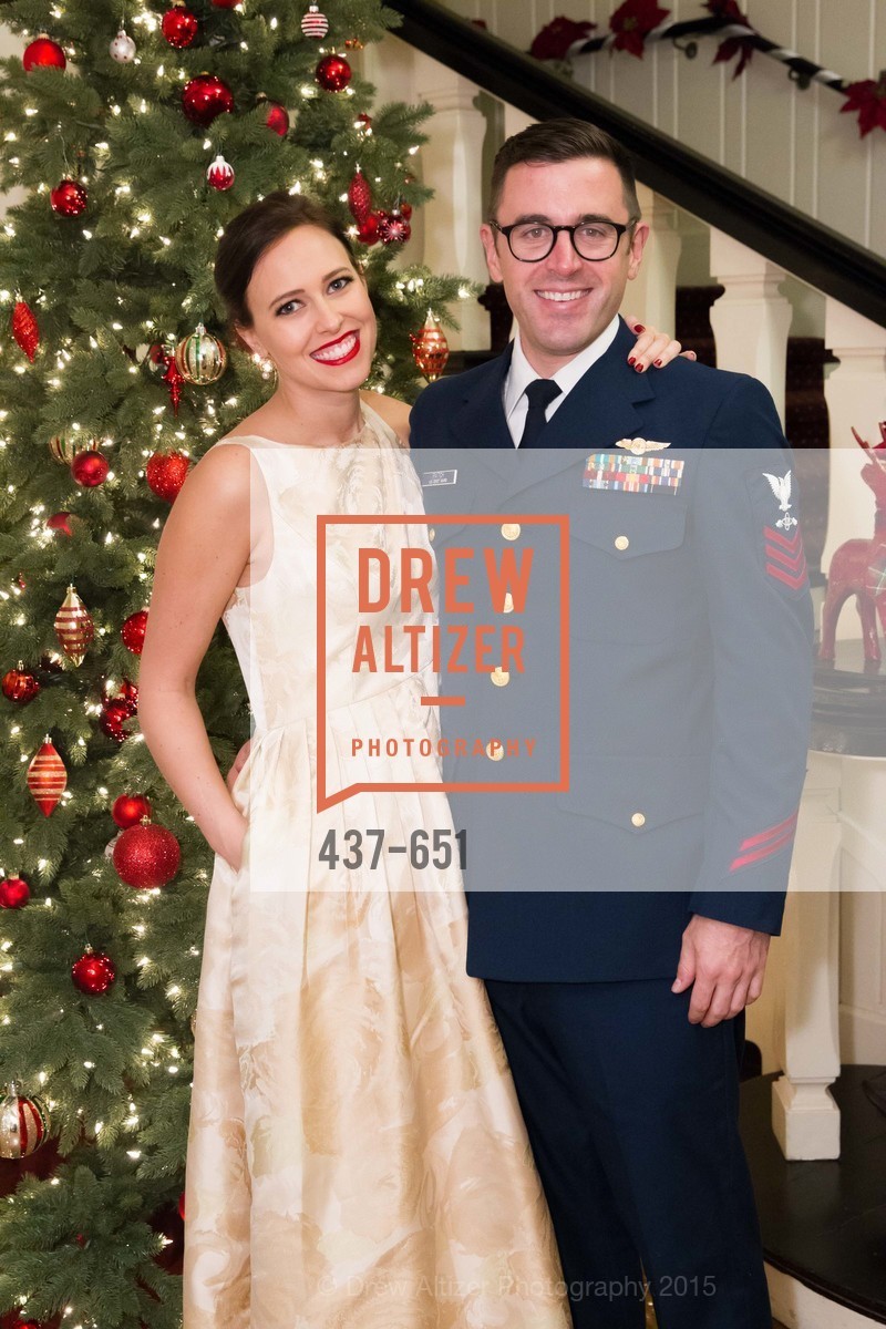 Stacey Bowen, Steven Patch, Spinsters of San Francisco Holiday Ball, Century Club. 1355 Franklin Street, December 12th, 2015, Photo #437-651 Stacey Bowen, Steven Patch, Photo #437-651