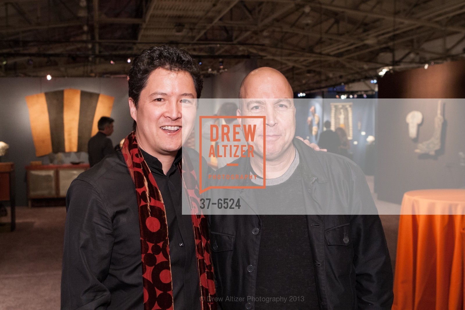 Galen Lowe, Adam Blackman, FINE ARTS MUSEUM OF SAN FRANCISCO'S 2013 Tribal & Textile Arts Show Opening Gala, US, February 7th, 2013, Photo #37-6524 Galen Lowe, Adam Blackman, Photo #37-6524