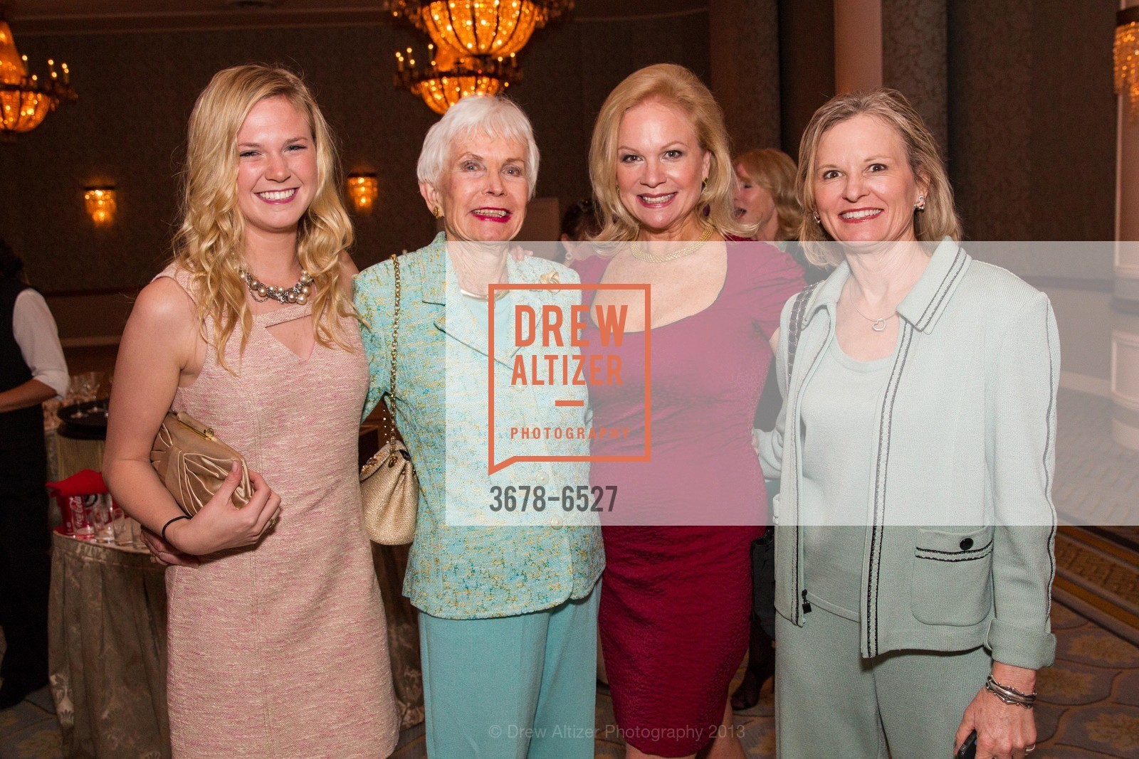 Kirsten Hanafee, Jean McIntyre, Claire Kostic, Sharon Stewart, SAN FRANCISCO BALLET Fashion Show Featuring Zac Posen, US, April 26th, 2013, Photo #3678-6527 Kirsten Hanafee, Jean McIntyre, Claire Kostic, Sharon Stewart, Photo #3678-6527