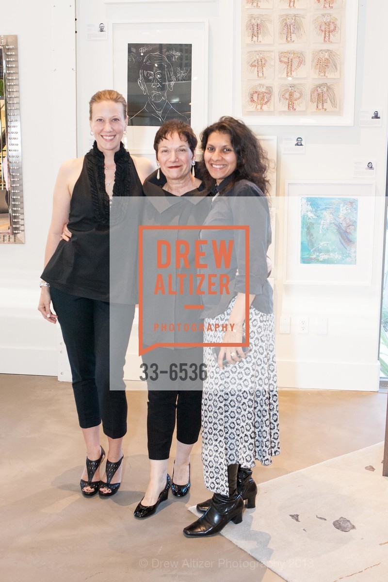 Vera Anderson, Johanna Spilman, Dipty Parikh, SAGRERA BRAZIL DESIGN 9th Anniversary and Fundraiser for Creativity Explored, US, September 26th, 2013, Photo #33-6536 Vera Anderson, Johanna Spilman, Dipty Parikh, Photo #33-6536