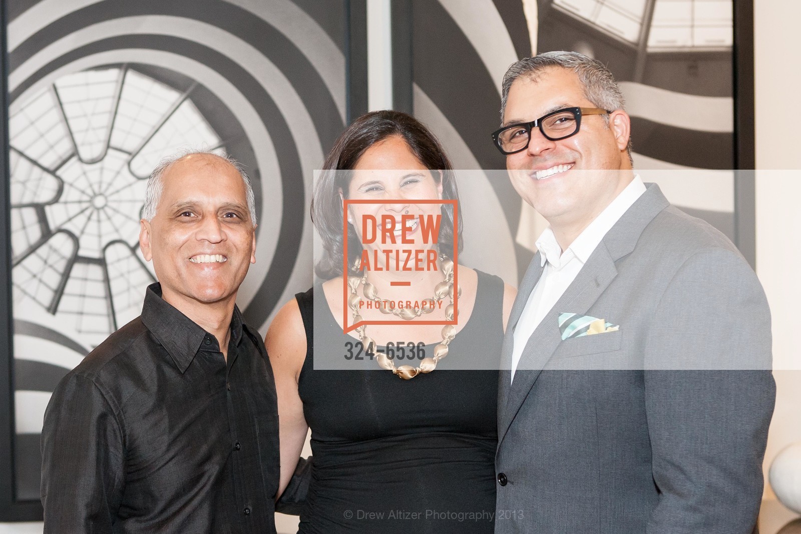 Zahid Sardar, Cecilia Sagrera-Hill, George Brazil, SAGRERA BRAZIL DESIGN 9th Anniversary and Fundraiser for Creativity Explored, US, September 26th, 2013, Photo #324-6536 Zahid Sardar, Cecilia Sagrera-Hill, George Brazil, Photo #324-6536