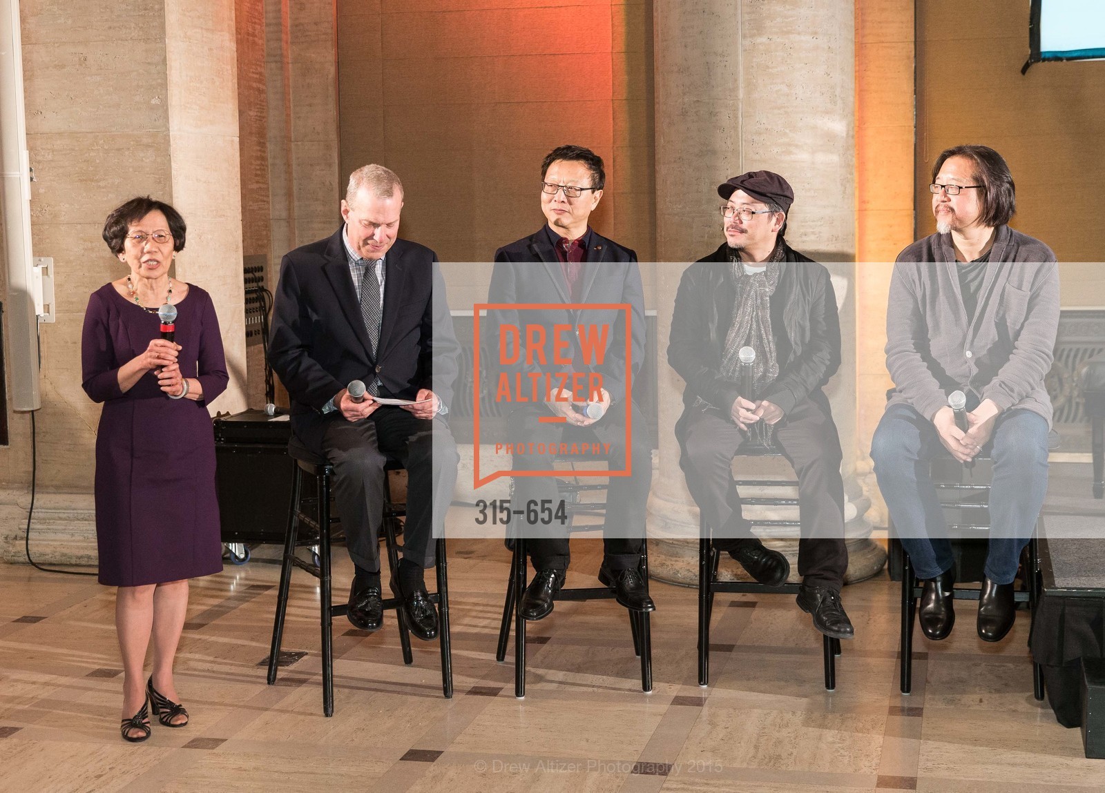 Pearl Bergad, David Gockley, Bright Sheng, Tim Yip, Stan Lai, San Francisco Opera Celebrates