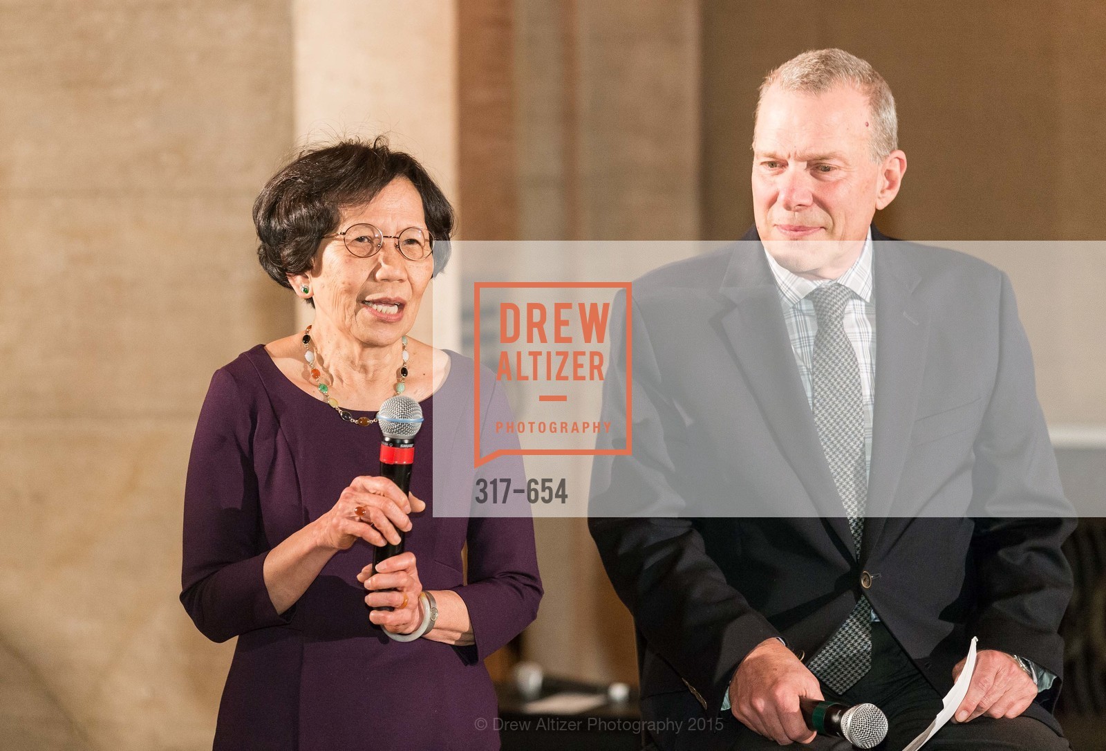 Pearl Bergad, David Gockley, San Francisco Opera Celebrates