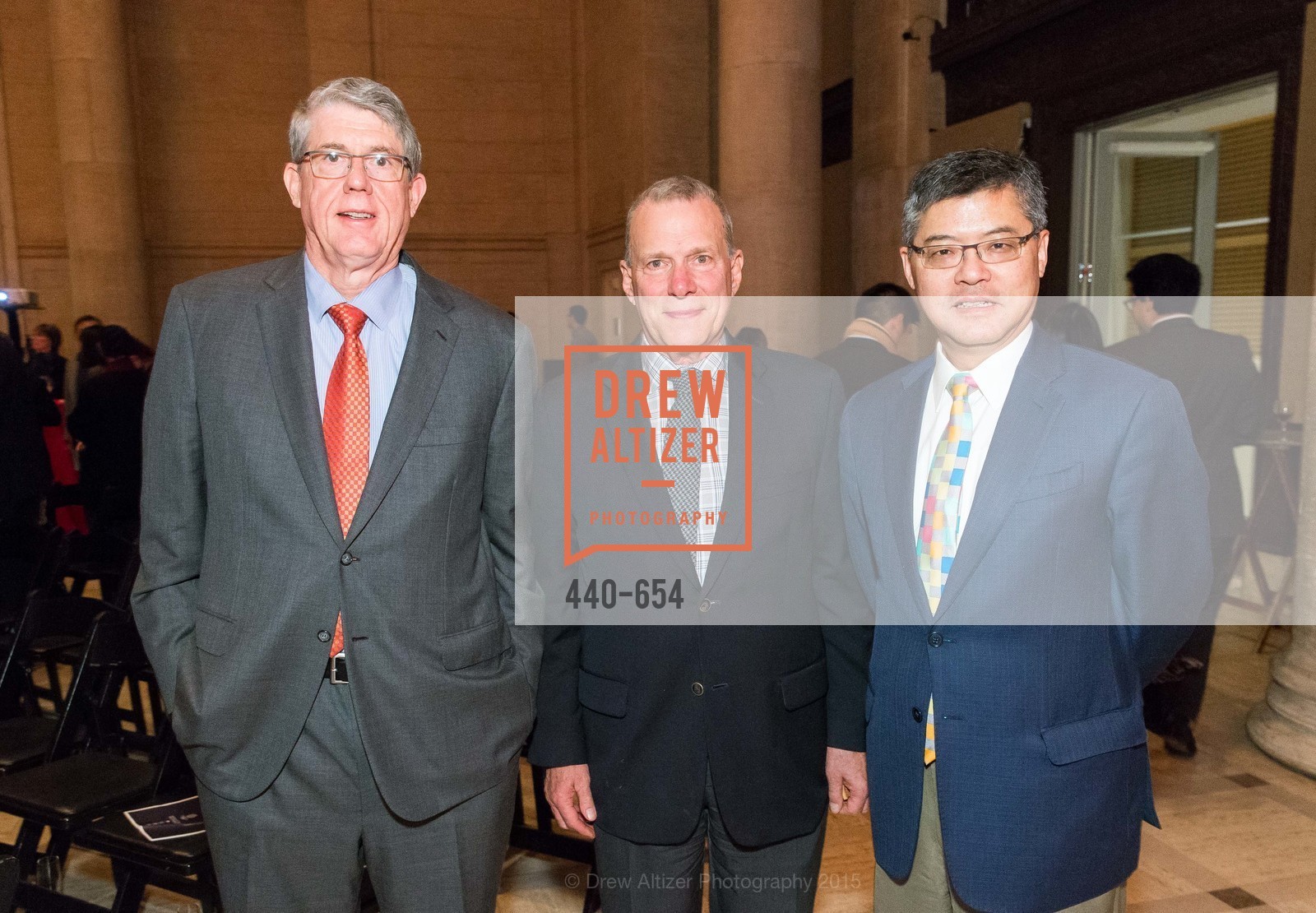 Tim Kahn, David Gockley, Jay Xu, San Francisco Opera Celebrates