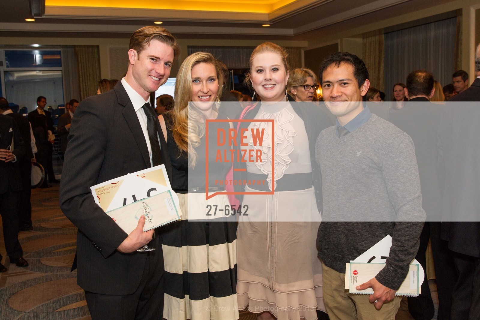 Scott Metzler, Kim Metzler, Kathleen Blue, Ennio Villaflor, AMERICAN HEART ASSOCIATION'S Celebrate with Heart Gala, US, March 7th, 2013, Photo #27-6542 Scott Metzler, Kim Metzler, Kathleen Blue, Ennio Villaflor, Photo #27-6542