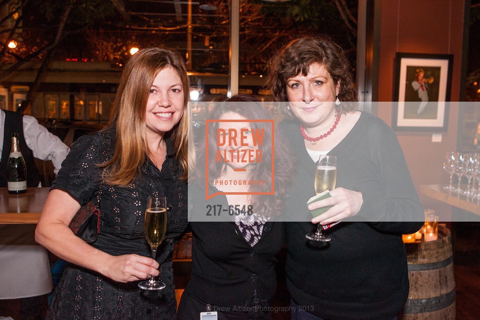 Rena Fritts, Celeste Pace, Jennifer O'Leary, ONE MARKET RESTAURANT'S 20th Anniversary, US, February 7th, 2013, Photo #217-6548 Rena Fritts, Celeste Pace, Jennifer O'Leary, Photo #217-6548