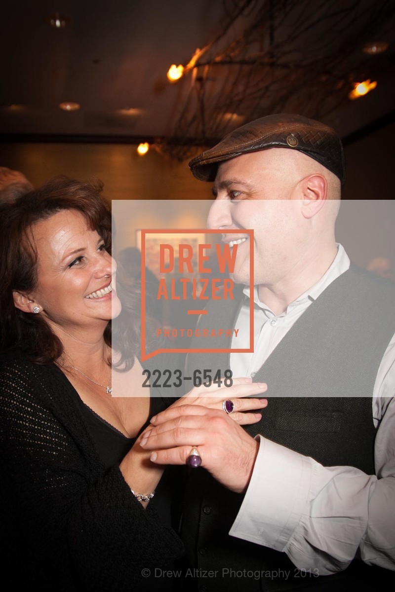 Marcia Anderson-Yallech, Khoren Ekmekjian, ONE MARKET RESTAURANT'S 20th Anniversary, US, February 7th, 2013, Photo #2223-6548 Marcia Anderson-Yallech, Khoren Ekmekjian, Photo #2223-6548