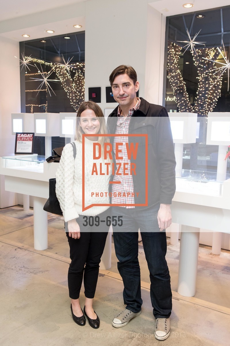 Kamila Dmowska, Doug Dalton, Silver Belles Soirée at Stuart Moore, Stuart Moore Gallery of Designer Jewelry. 1898 Union Street, December 17th, 2015,Drew Altizer, Drew Altizer Photography, full-service agency, private events, San Francisco photographer, photographer california