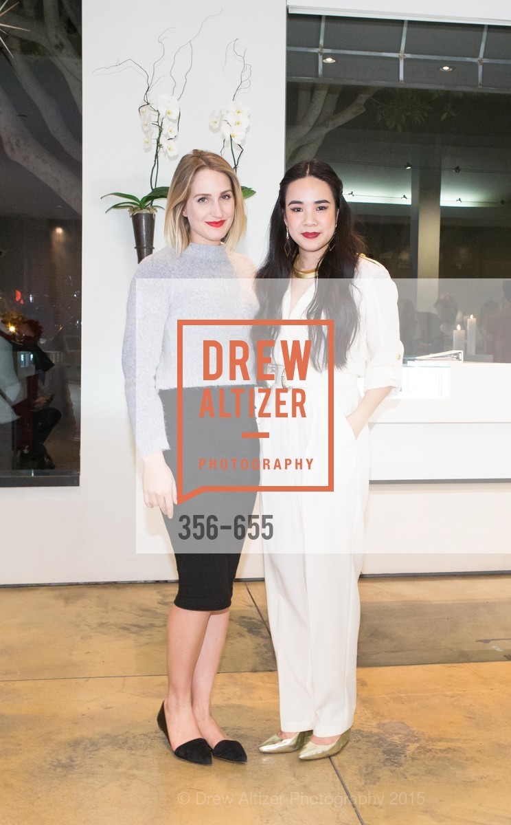 Nichole Powell, Khuyen Do, Silver Belles Soirée at Stuart Moore, Stuart Moore Gallery of Designer Jewelry. 1898 Union Street, December 17th, 2015,Drew Altizer, Drew Altizer Photography, full-service agency, private events, San Francisco photographer, photographer california