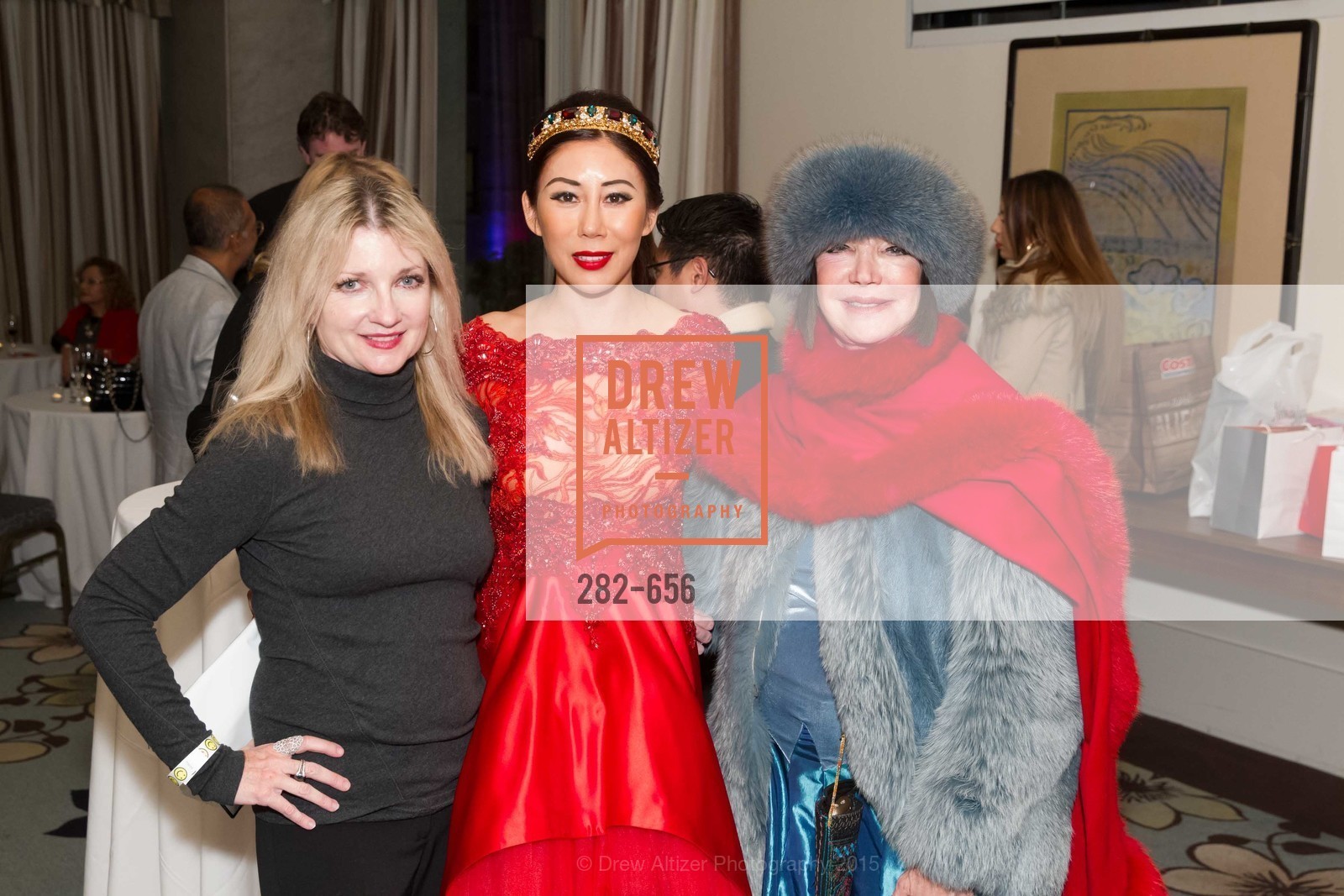 Linda Ring, Rumiko McCarthy, Sheila Ash, Joyful Holiday Toy Drive and Rumiko Birthday Bash, Fairmont, Pavilion Room, December 16th, 2015,Drew Altizer, Drew Altizer Photography, full-service agency, private events, San Francisco photographer, photographer california