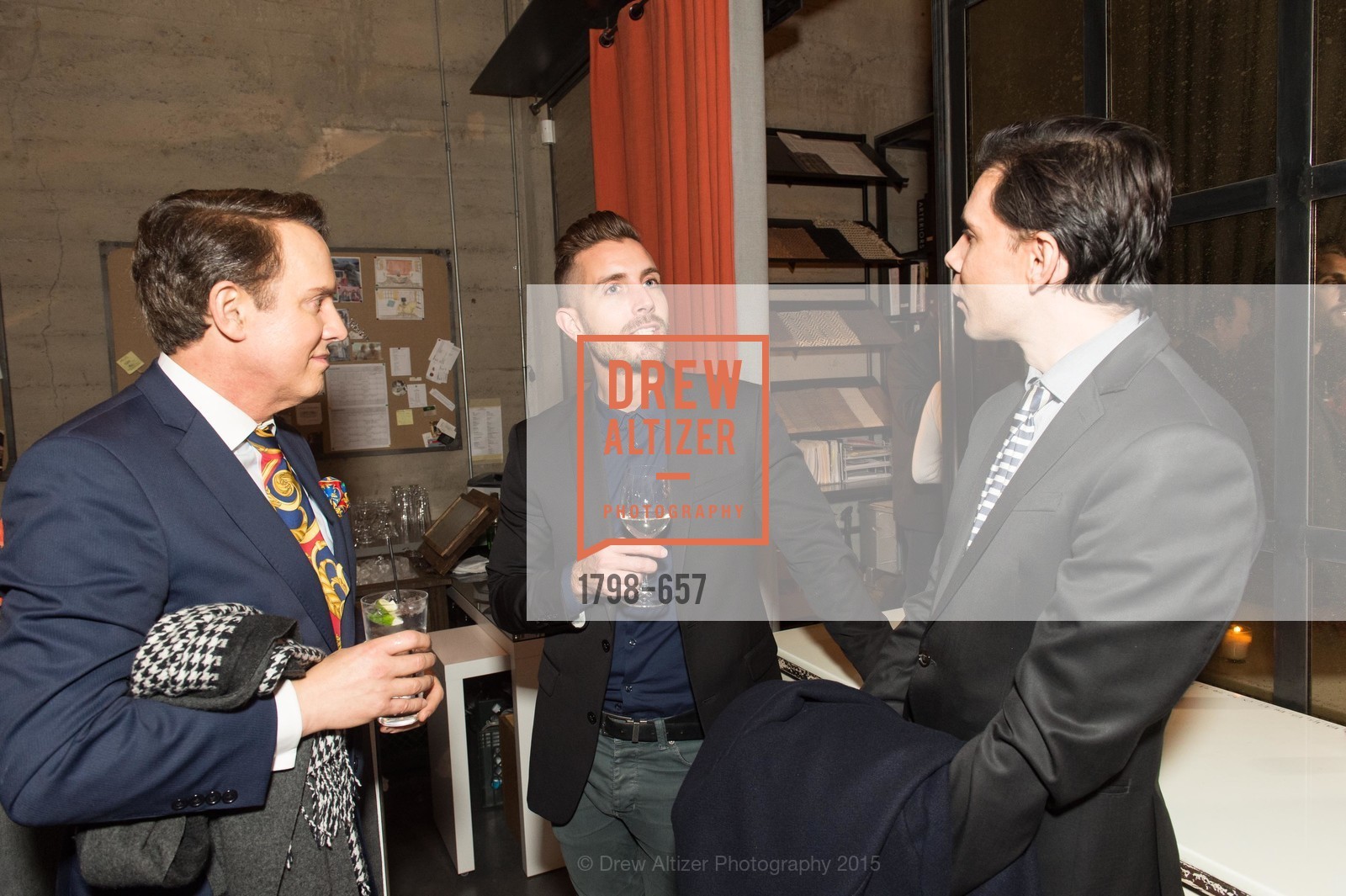 Joel Goodrich, Michael Gonsalves, Damion Matthews, DDG Holiday Party, Jay Jeffers. 1035 Post St, December 16th, 2015,Drew Altizer, Drew Altizer Photography, full-service agency, private events, San Francisco photographer, photographer california