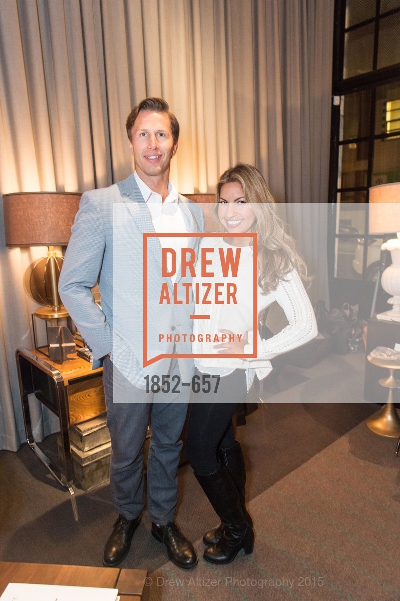 Josh Praus, Cristina Lopez, DDG Holiday Party, Jay Jeffers. 1035 Post St, December 16th, 2015, Photo #1852-657 Josh Praus, Cristina Lopez, Photo #1852-657