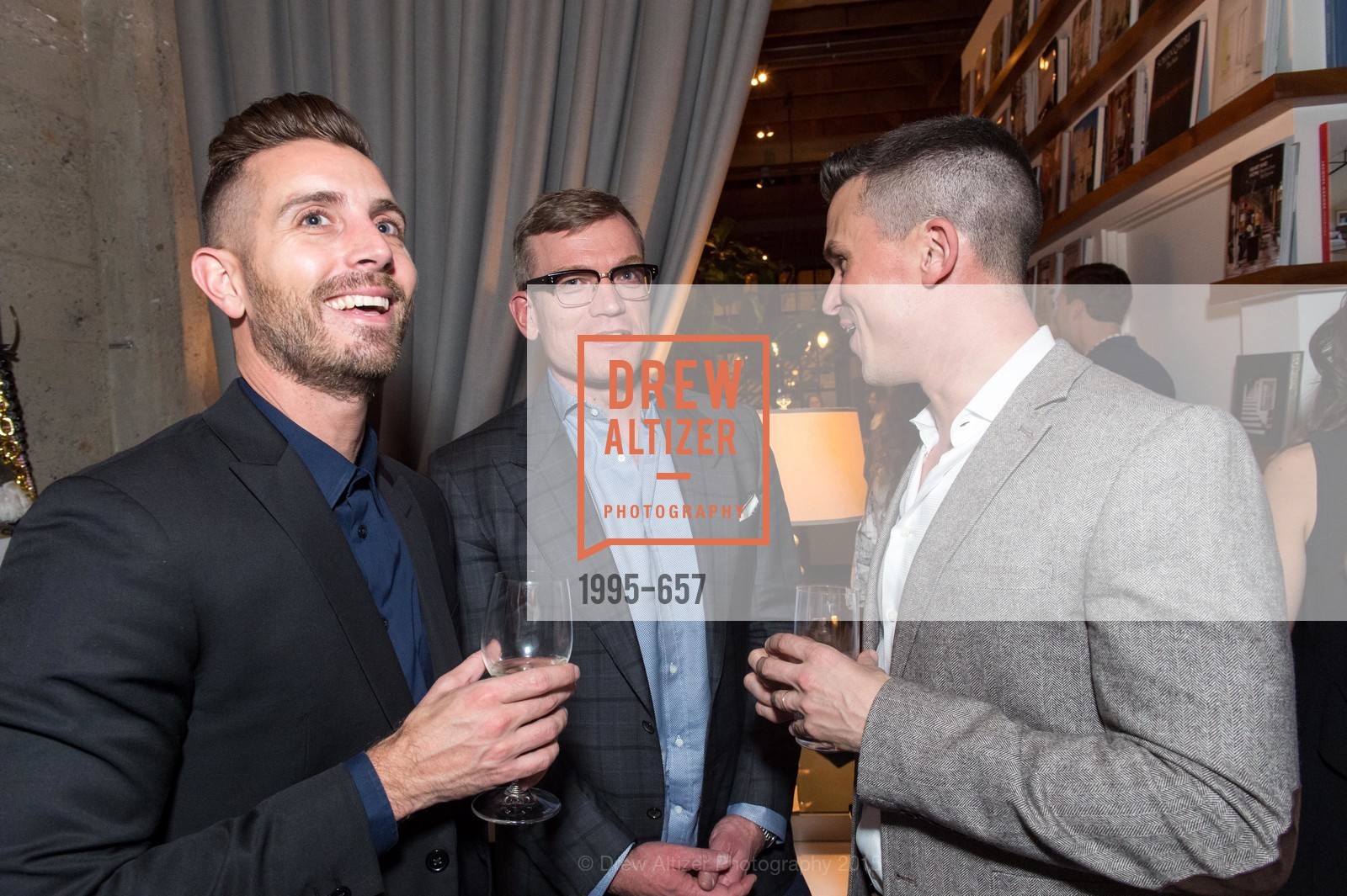 Michael Gonsalves, Joe McMilla, Guillaume Coutheillas, DDG Holiday Party, Jay Jeffers. 1035 Post St, December 16th, 2015,Drew Altizer, Drew Altizer Photography, full-service agency, private events, San Francisco photographer, photographer california