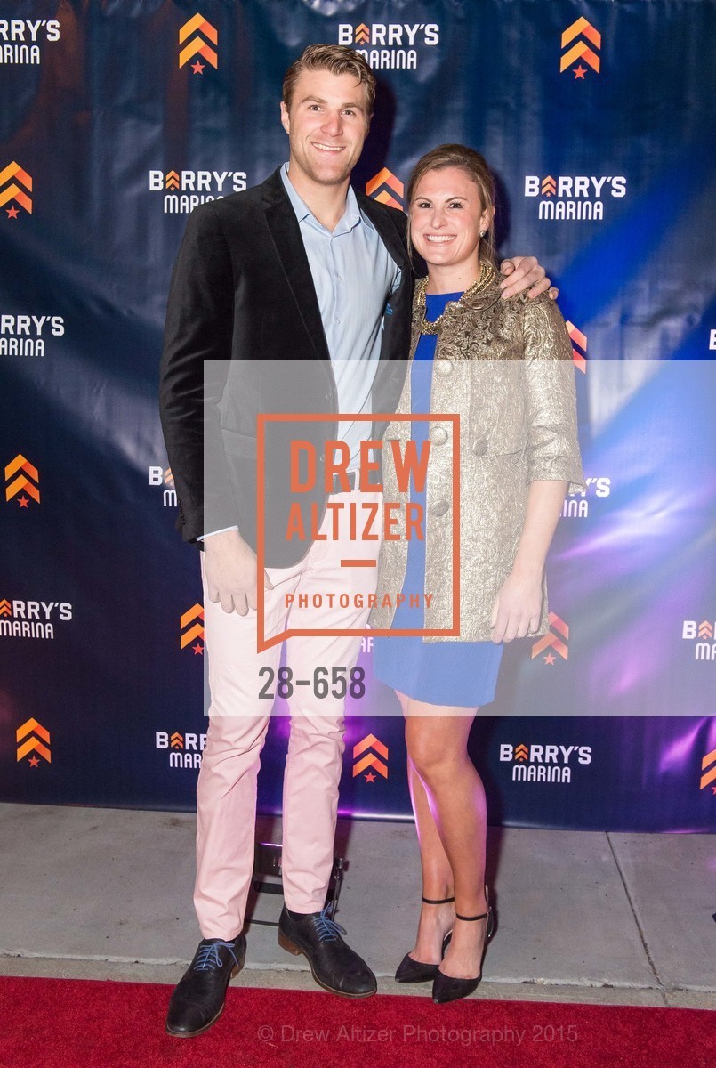 Mario Flaherty, Jakki Flaherty, Barry's Marina Opening, Barry's. 2246 Lombard Street, December 17th, 2015,Drew Altizer, Drew Altizer Photography, full-service agency, private events, San Francisco photographer, photographer california