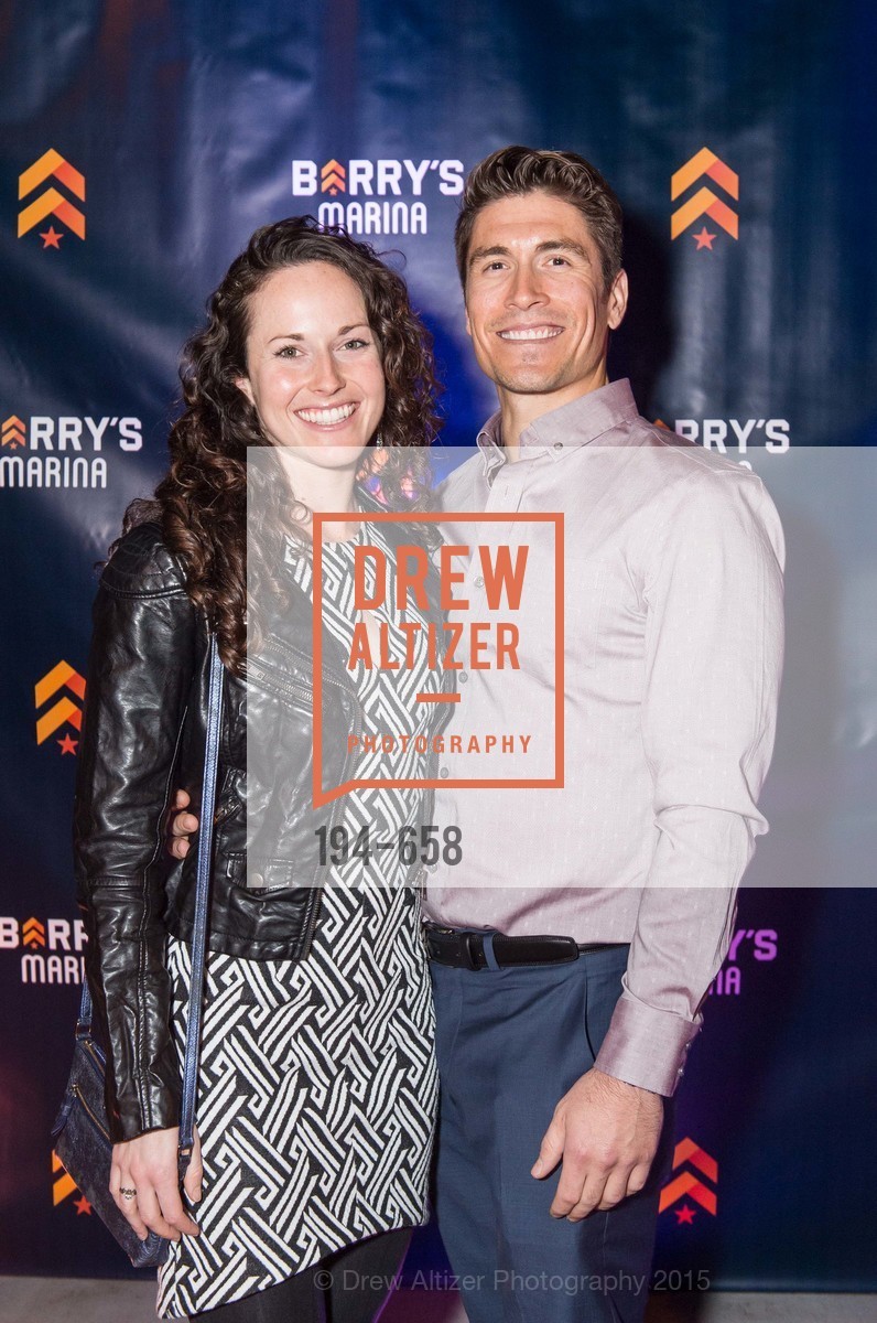 Nick Cruz, Michaela Burns, Barry's Marina Opening, Barry's. 2246 Lombard Street, December 17th, 2015